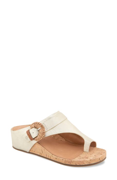 Galina Toe Loop Wedge Sandal (Women)