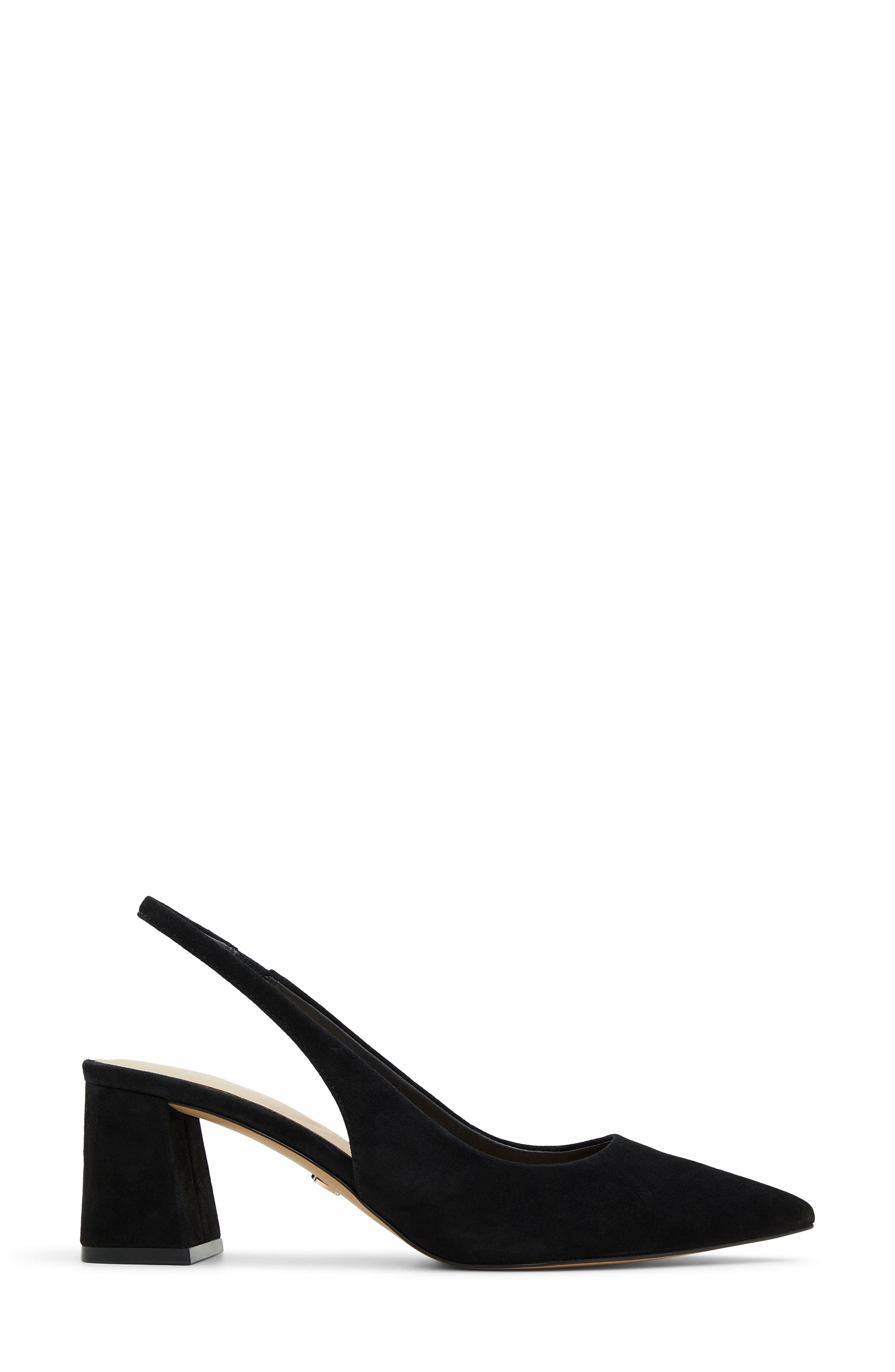 ALDO Uliana Slingback Pointed Toe Pump, Alternate, color, Black
