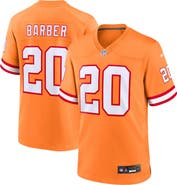 Nike Youth Nike Ronde Barber Orange Tampa Bay Buccaneers Retired Player Game Jersey