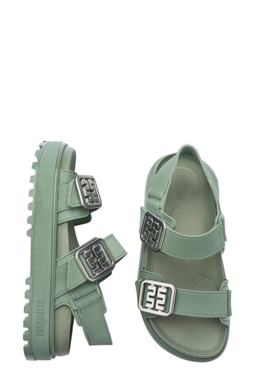 Melissa Women's Towny Platform - Green In Green