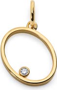 Monica Vinader Lab Grown Diamond Initial Pendant (Online Trunk Show)