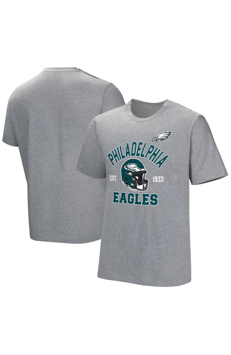 NFL Men's  Gray Philadelphia Eagles Tackle Adaptive T-Shirt, Alternate, color, 