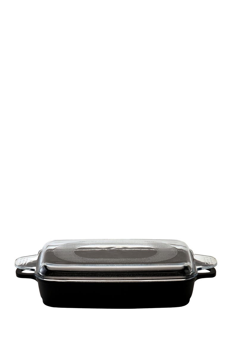 BergHOFF Scala Roasting Pan - 4.9 qt., Main, color, Black