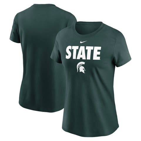 Women's Nike Green Michigan State Spartans Local Ultimate Chant T-Shirt