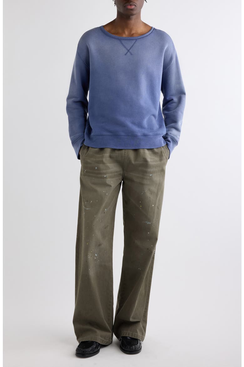 Fema U Sunkissed Cotton Sweatshirt, Alternate, color, NAVY