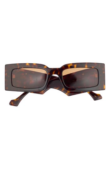 Gucci 53mm Rectangular Sunglasses