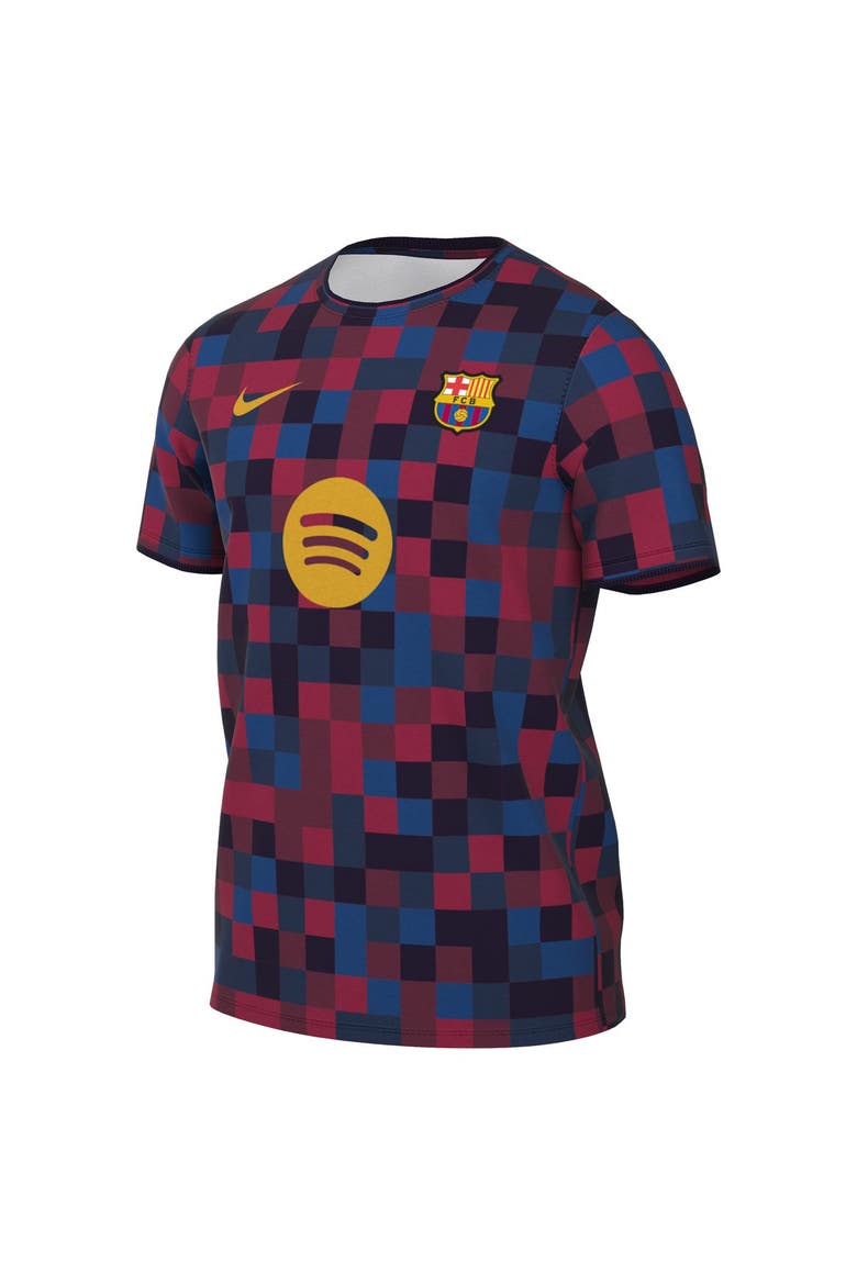 Men's Nike  Garnet Barcelona 2026/27 Home Pre-Match Top, Alternate, color, Garnet