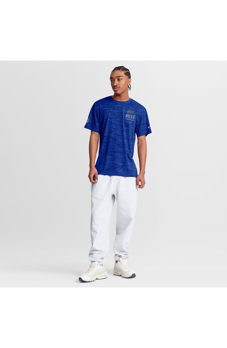 Nike Men's Nike Royal Buffalo Bills Sideline Double Covered Dri-FIT Velocity T-Shirt, Alternate, color, Royal