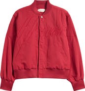 HONOR THE GIFT Logo Embroidery Bomber Jacket