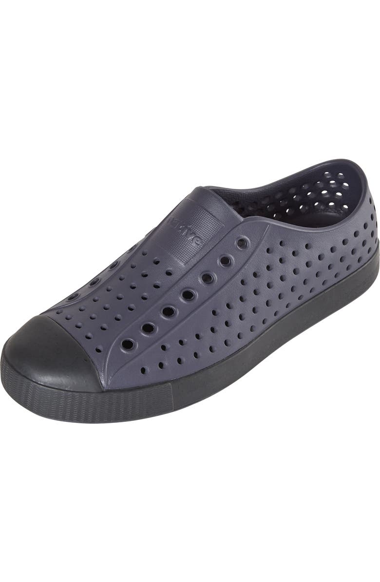 Native Shoes Jefferson Water Friendly Slip-On Sneaker, Main, color, Onyx