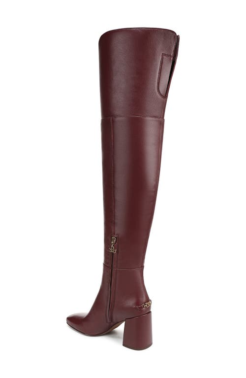 Circus Ny By Sam Edelman Brigid Over The Knee Boot In Burgundy