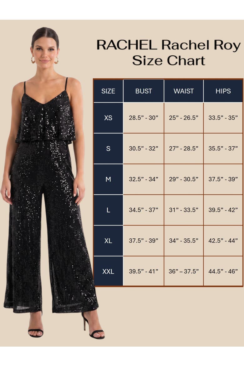 Sequin Tara Ruffle Jumpsuit, Alternate, color, Black