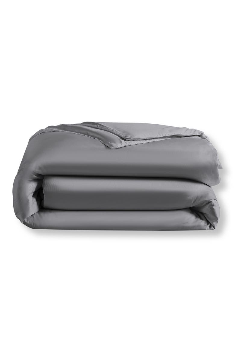 Premium Duvet Cover, Main, color, COAL