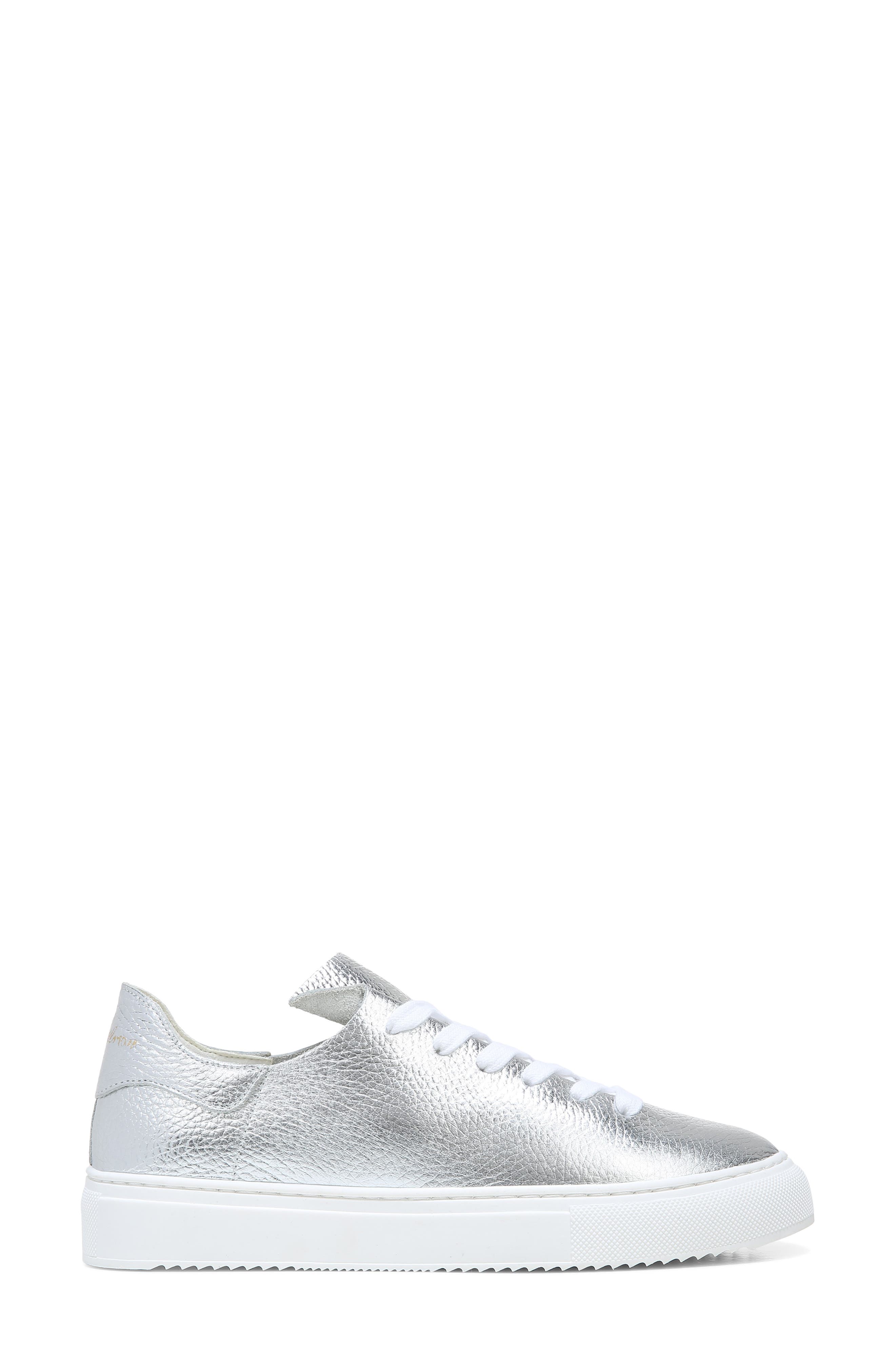 Poppy Sneaker, Alternate, color, SOFT SILVER