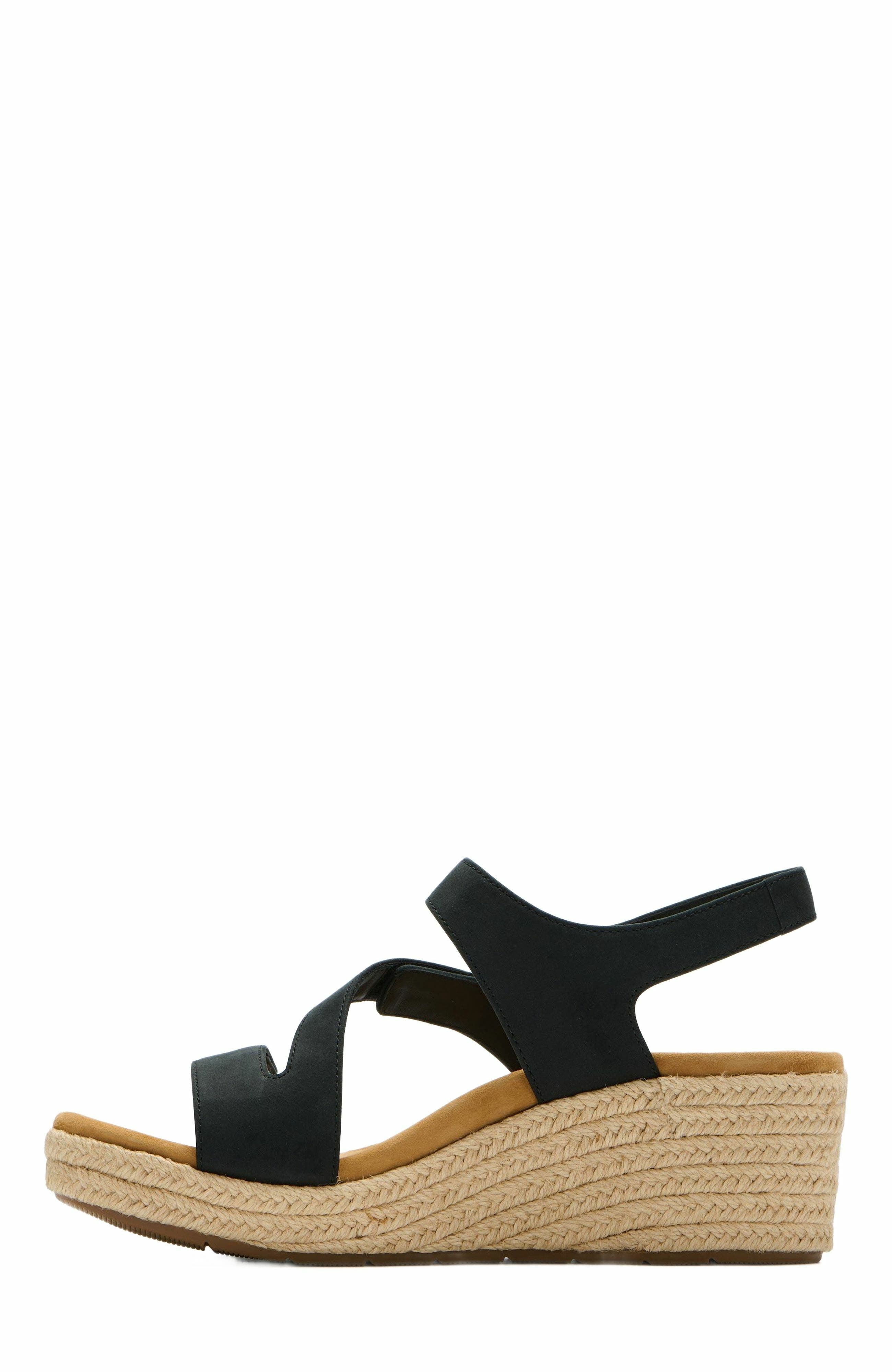 ABEO Riviera Adjustable Sandal, Alternate, color, Black
