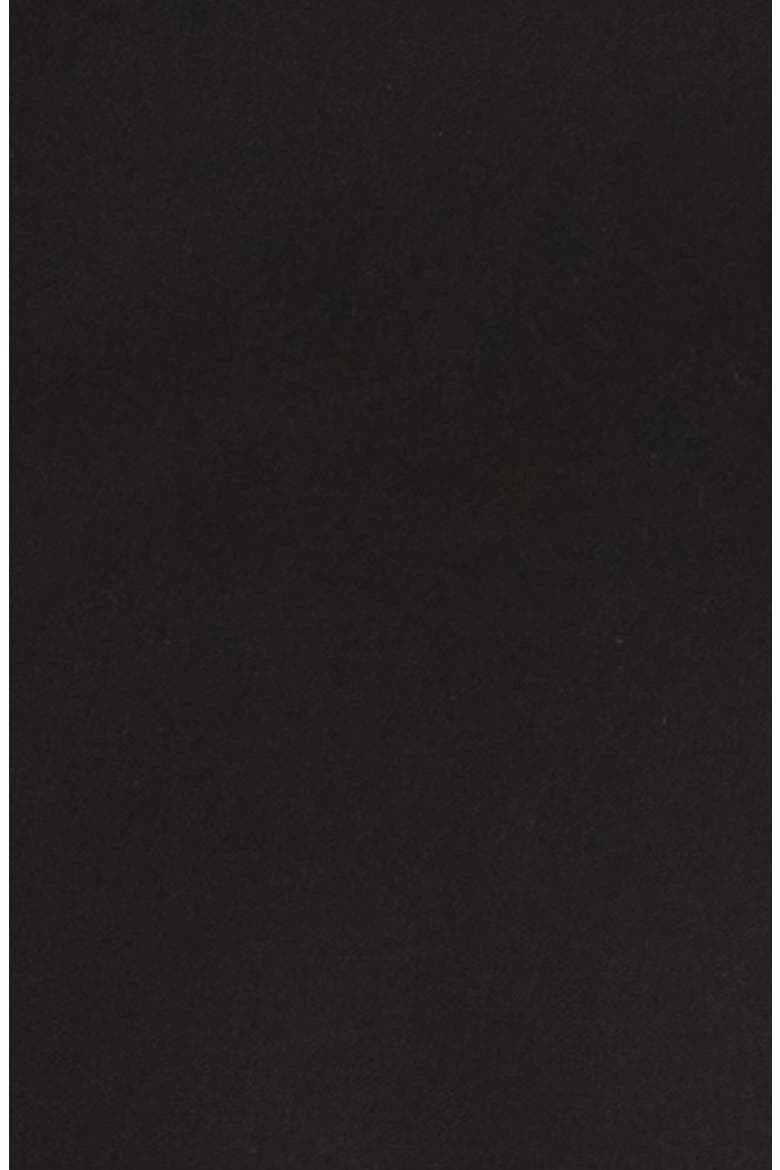 Non-Iron Poplin Cutaway Slim Fit Shirt Double Cuff, Alternate, color, BLACK