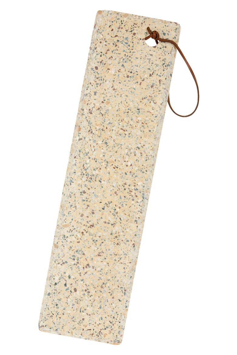 Terrazzo Serving Board, Main, color, WHITE MULTI