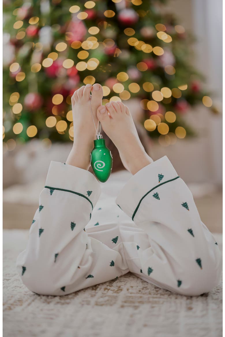 Kids' Two-Piece Pajamas, Alternate, color, OFF WHITE