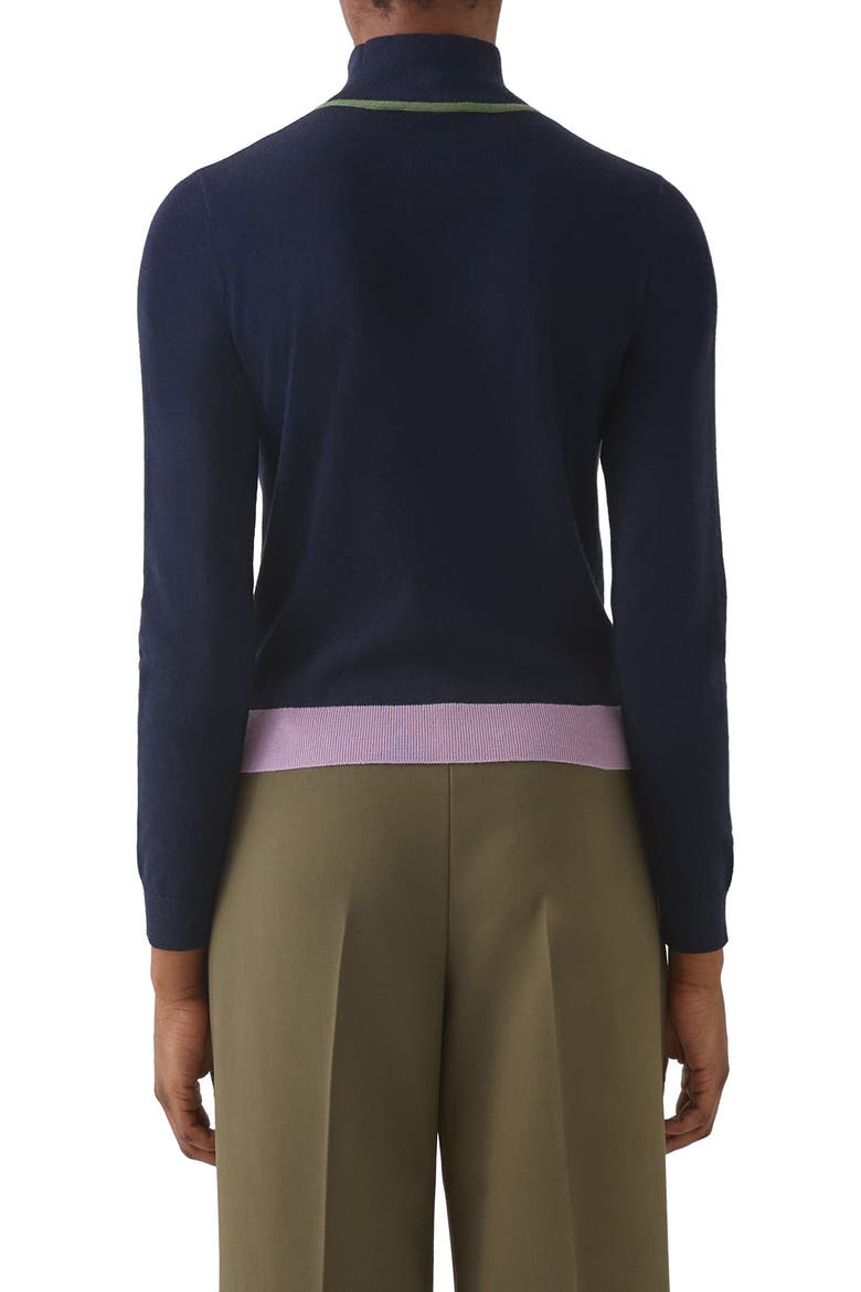 Natalia Merino Wool Blend Sweater, Alternate, color, NAVY MULTI