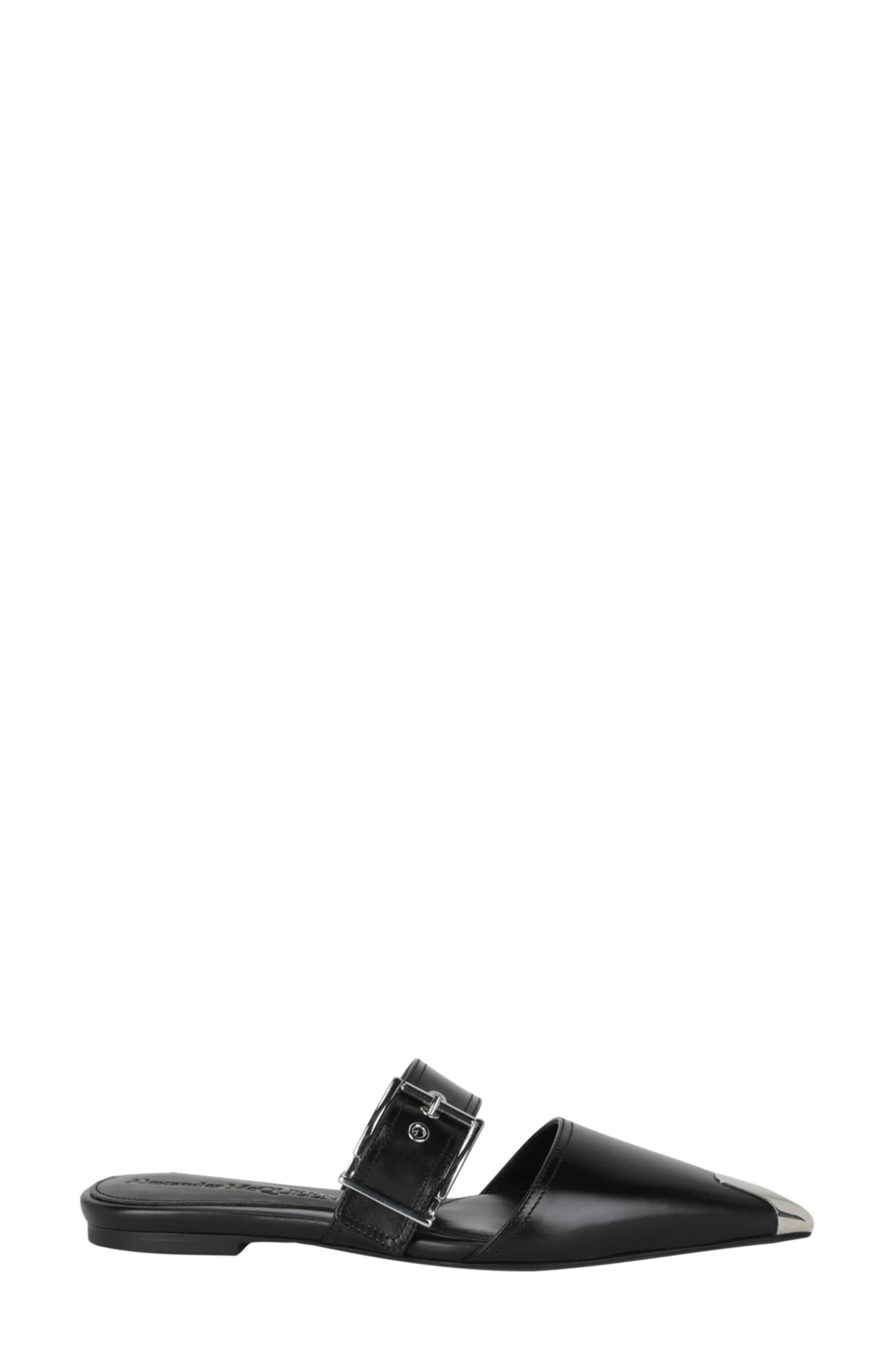 McQueen Punk Pointed Toe Flat, Alternate, color, 