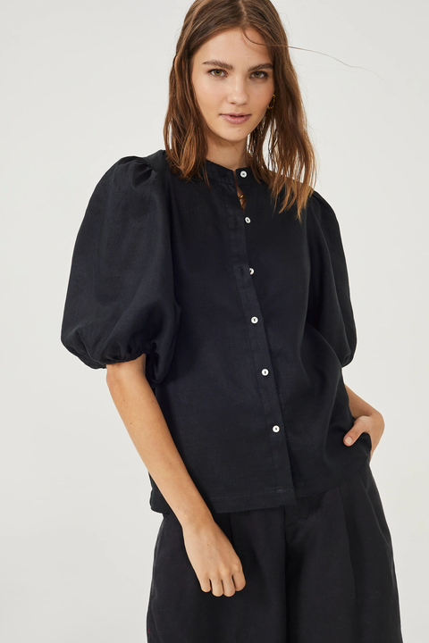 Bubble Linen Shirt