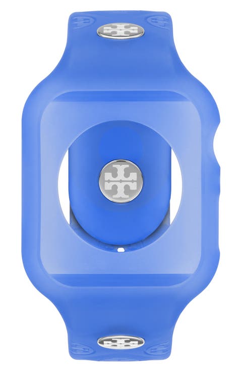 T Monogram Silicone Apple Watch® Watchband, 41mm