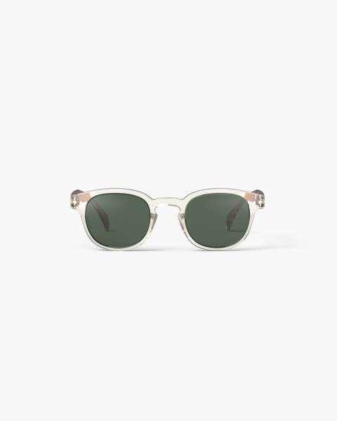 #C 47mm Square Sunglasses