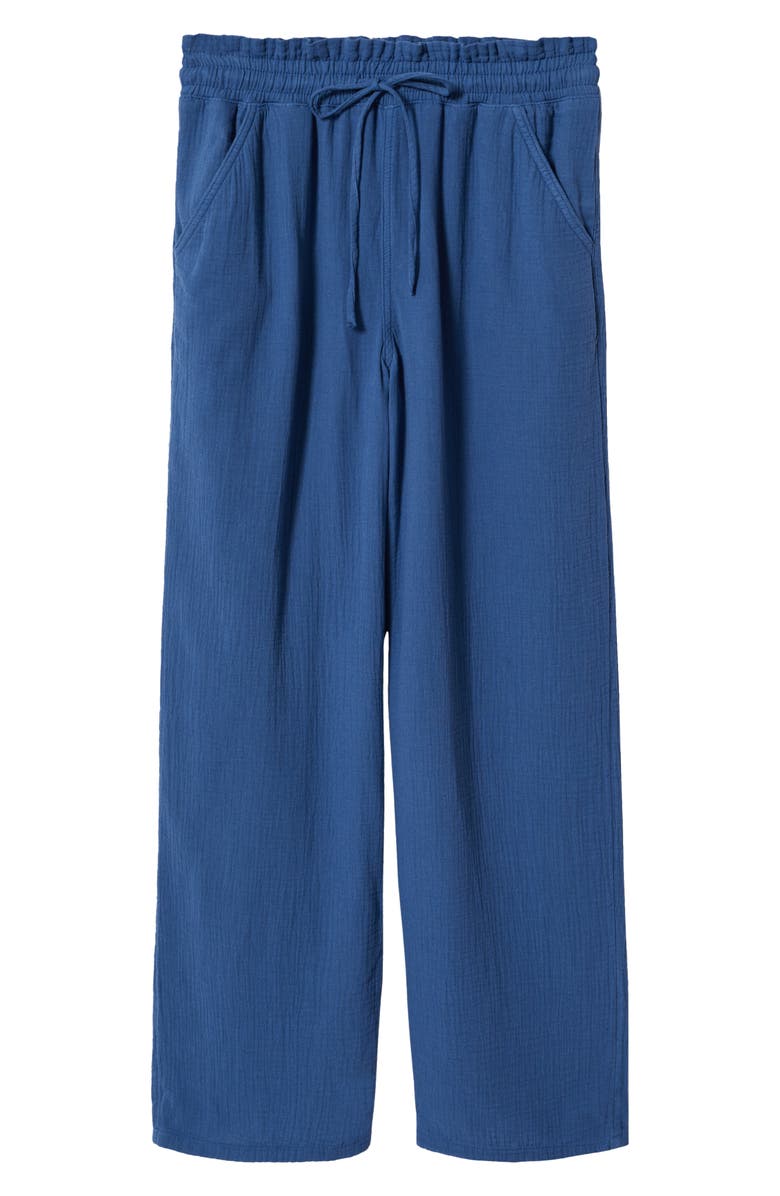 MANGO Bambula Tie Waist Pants, Main, color, 