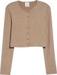 LESET Lauren Crop Cardigan