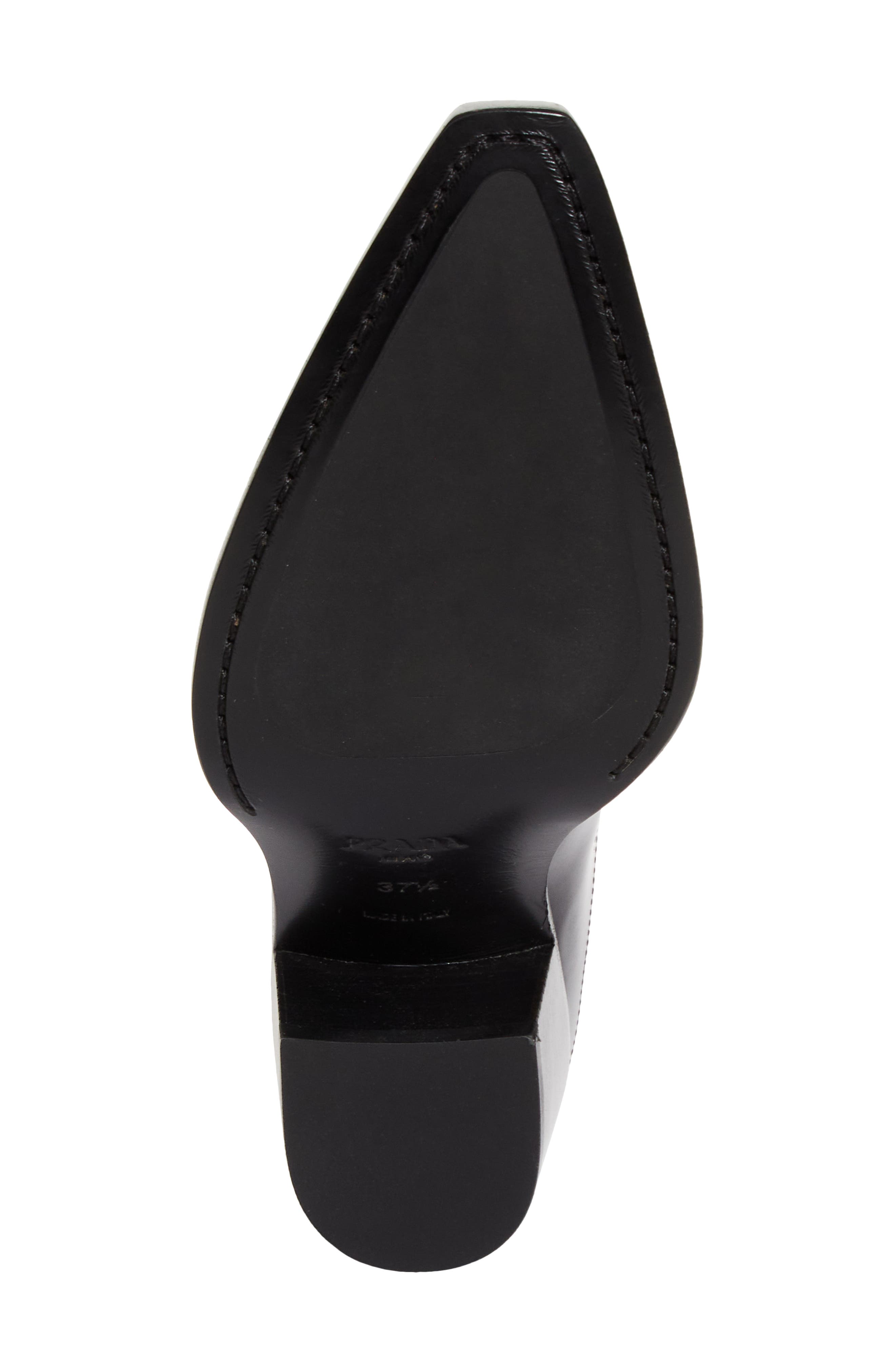 Prada Texano Pointed Toe Mule, Alternate, color, 