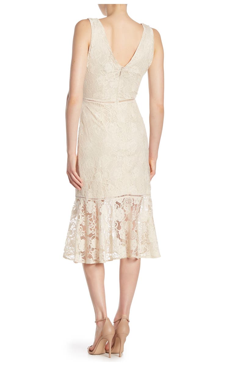 Alexia Admor Kourtney Lace Midi Dress, Alternate, color, 