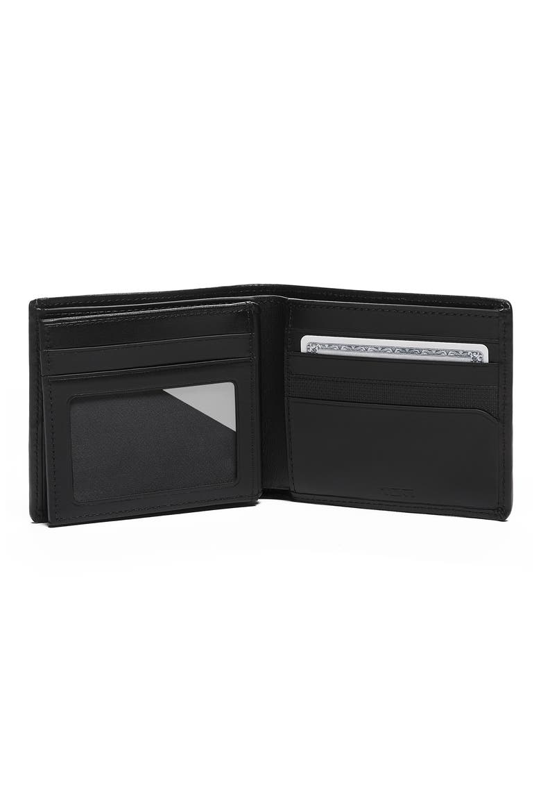 Center Flip Passcase, Alternate, color, BLACK