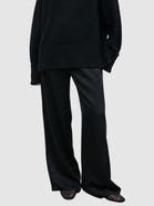 Pretty Lavish Breya Satin Drawstring Wide Leg Trouser