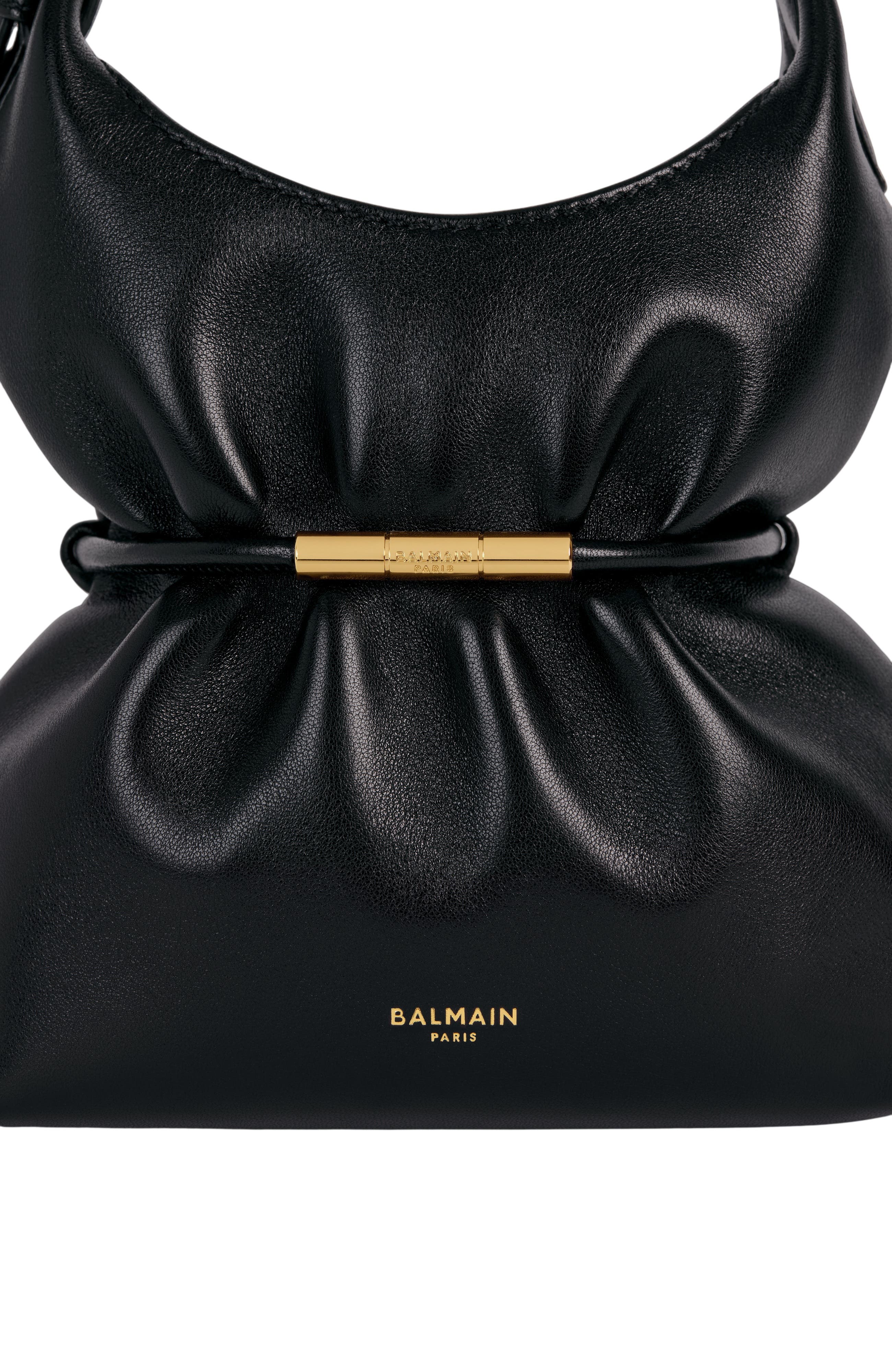 Sphynx Mini Bag in Smooth Leather, Alternate, color, black