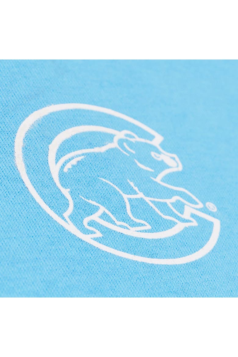 Men's Mitchell & Ness Light Blue Chicago Cubs Insignia Fleece Sweatshirt, Alternate, color, Light Blue