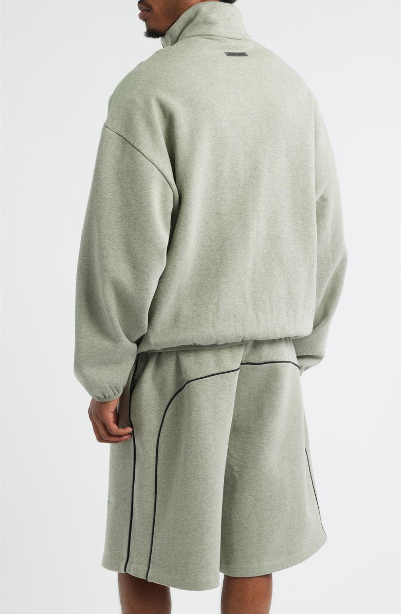 Fear of God Essentials Modern Fit Fleece Track Jacket, Alternate, color,