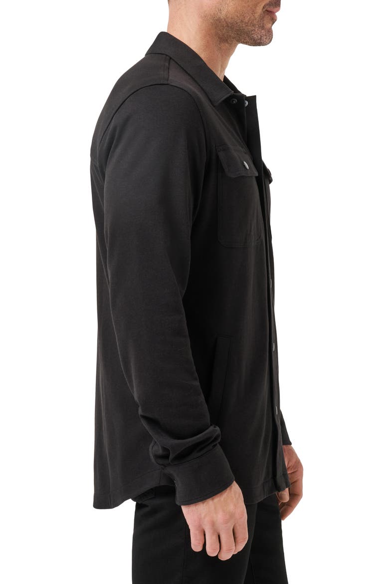 You Pick Shirt Jacket, Alternate, color, BLACK