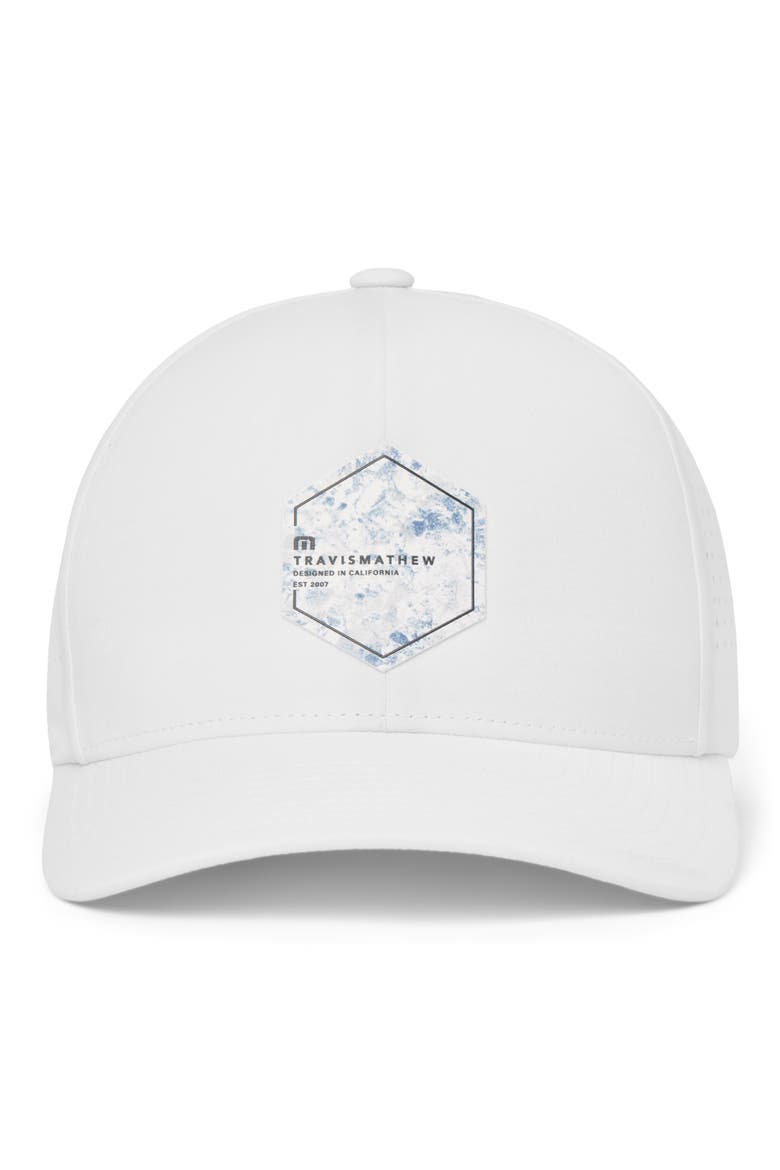 Ocean Vessel Snapback Baseball Cap, Alternate, color, WHITE
