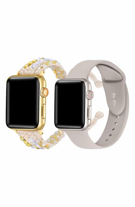 Gemma Silicone 2-Pack Apple Watchbands