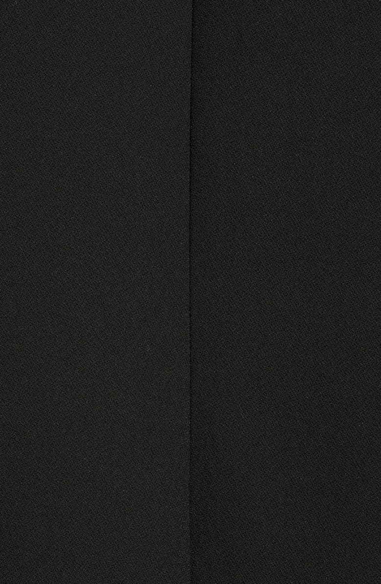 FRAME Satin Trim Tux Blazer, Alternate, color,