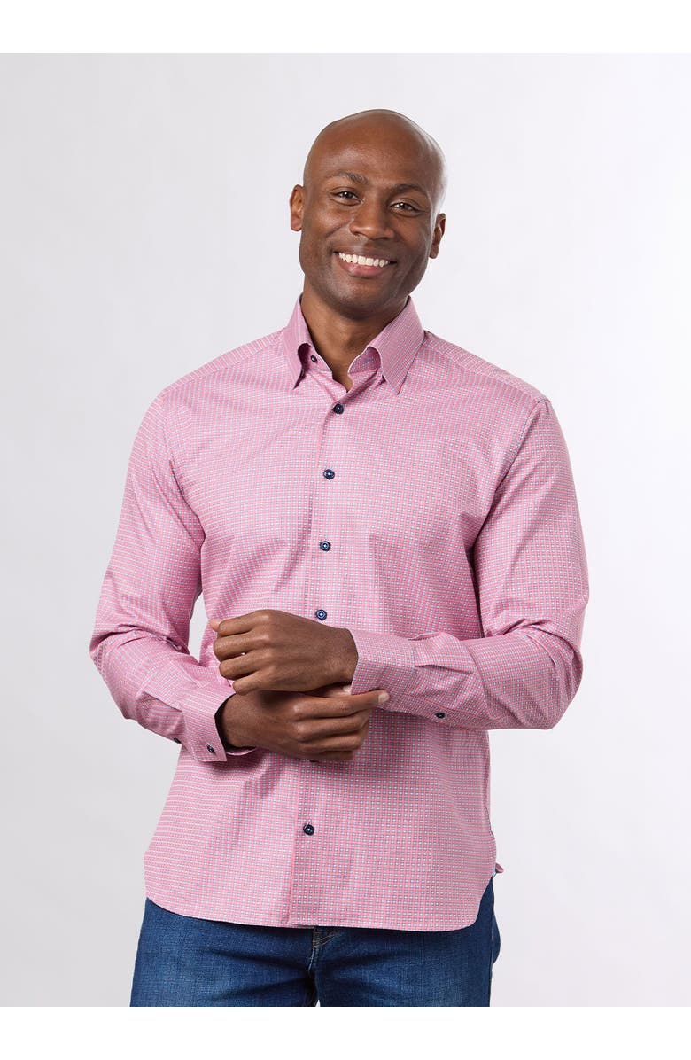 Hammer Made Tyce Tailored Fit Button Down Shirt, Main, color,