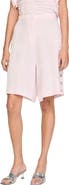 SANDRO Floral jacquard Bermuda shorts