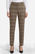 Liverpool Los Angeles Kelsey Plaid Tapered Leg Pants