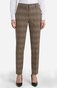 Liverpool Los Angeles Kelsey Plaid Tapered Leg Pants