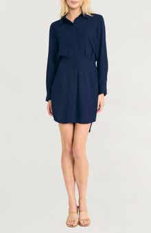 Luxely Long Sleeve Shirt Dress