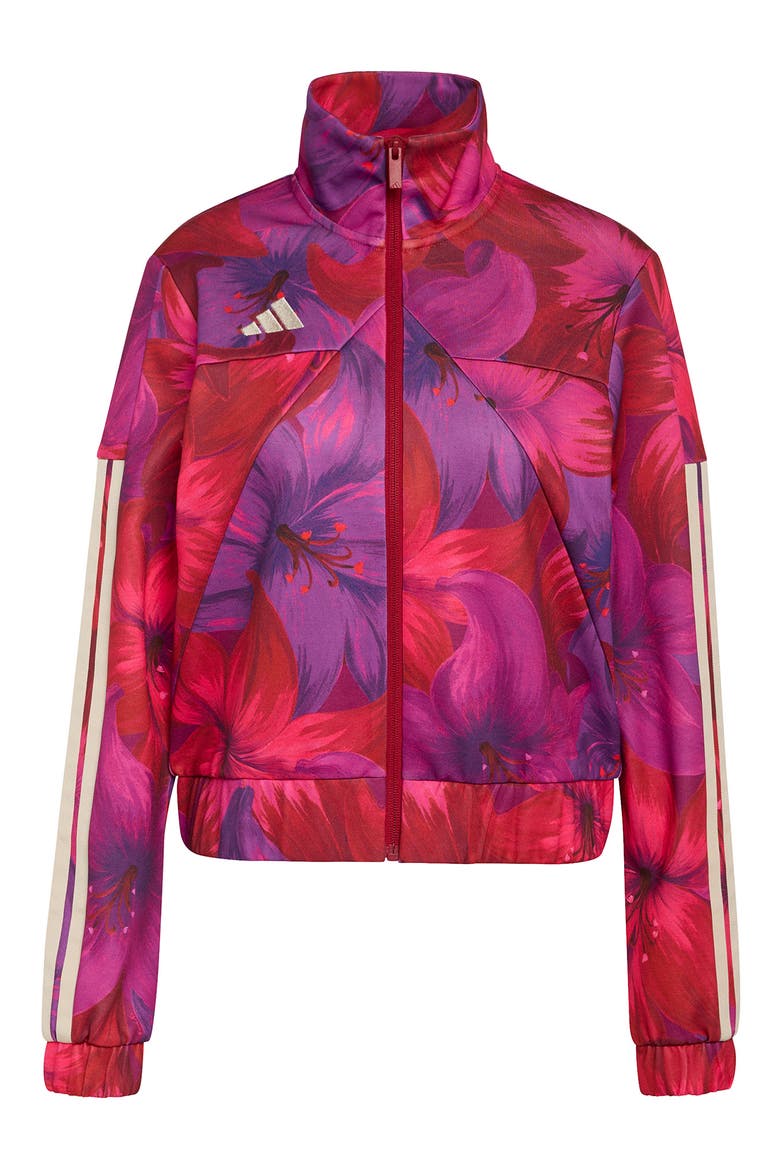 x FARM Rio Tiro Jacket, Alternate, color, MAGENTA/ MAROON/ CRYSTAL LINEN