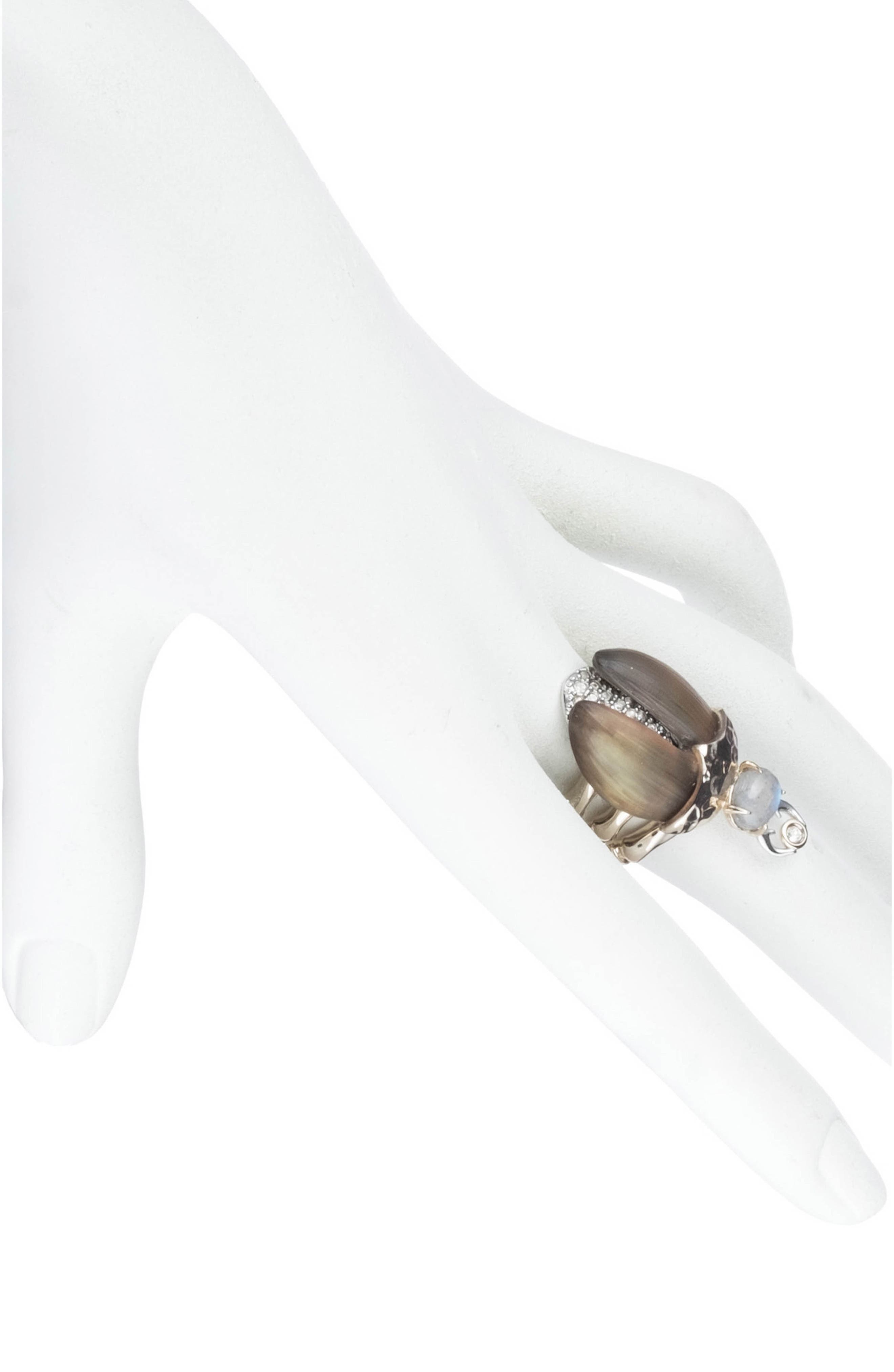 Alexis Bittar Crystal Encrusted Scarab Ring (Women) | Nordstrom