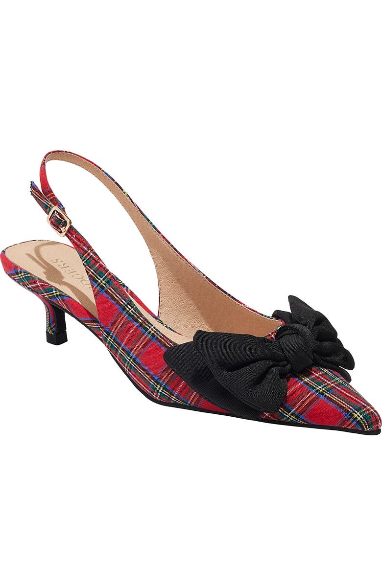 Jack Rogers Debra Pointed Toe Kitten Heel Pump, Main, color,