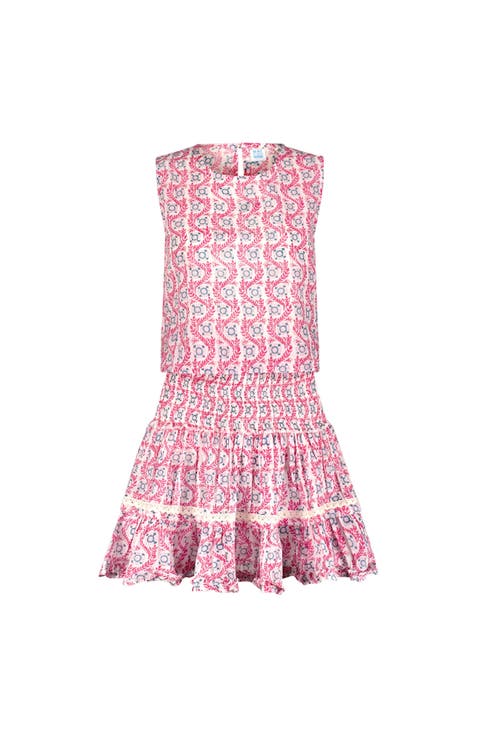 Maribel Women's Top and Skirt Set Jaipur Bloom