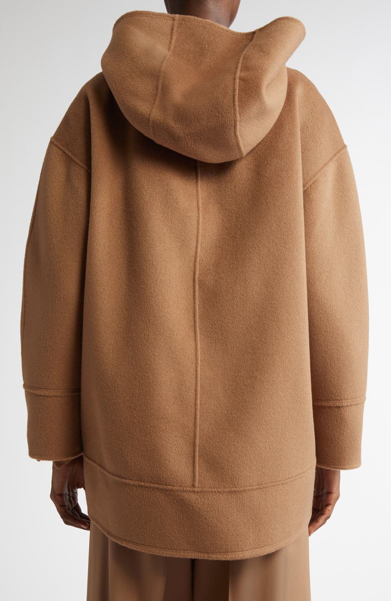 Max Mara Cloe Virgin Wool Hoodie, Alternate, color, 